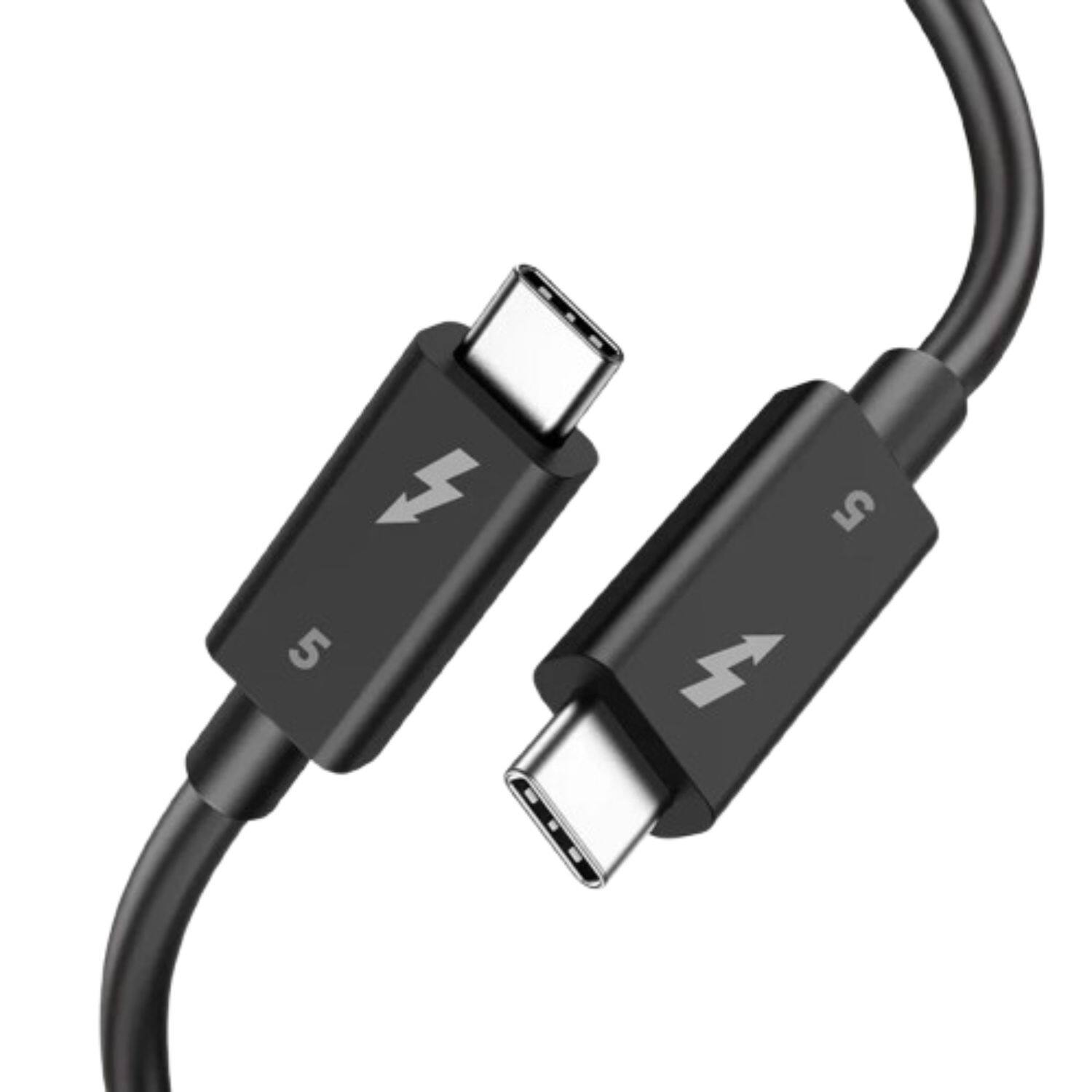 Stock Preferred - USB-C to USB-C Thunderbolt 5 Cable (0.5m) – 80Gbps, 240W PD, 16K/8K Video Support