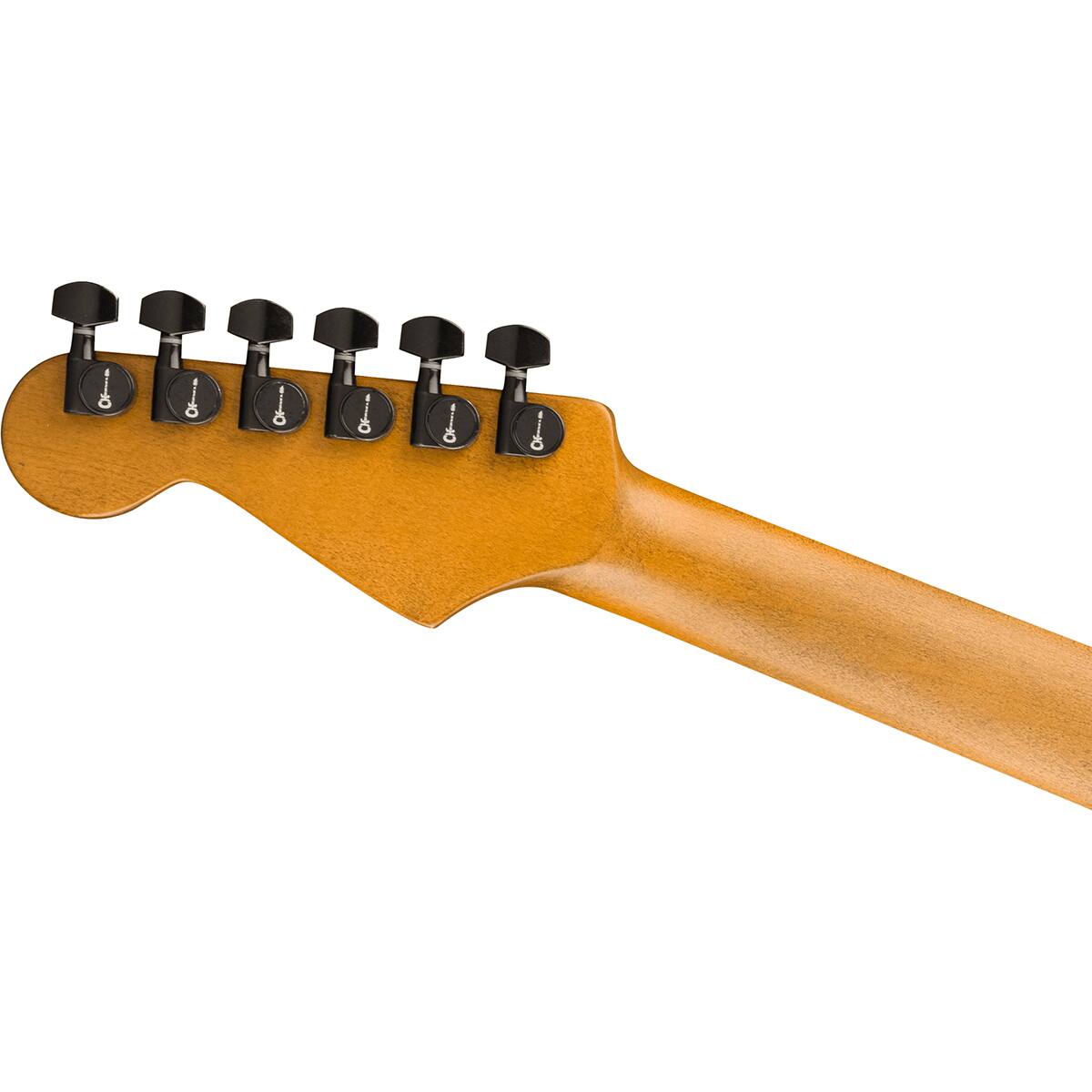 Alt View 5. Charvel - Charvel Pro-Mod Relic San Dimas Style 1 HH FR PF Electric Guitar, Pau Ferro Fingerboard, Weathered White.
