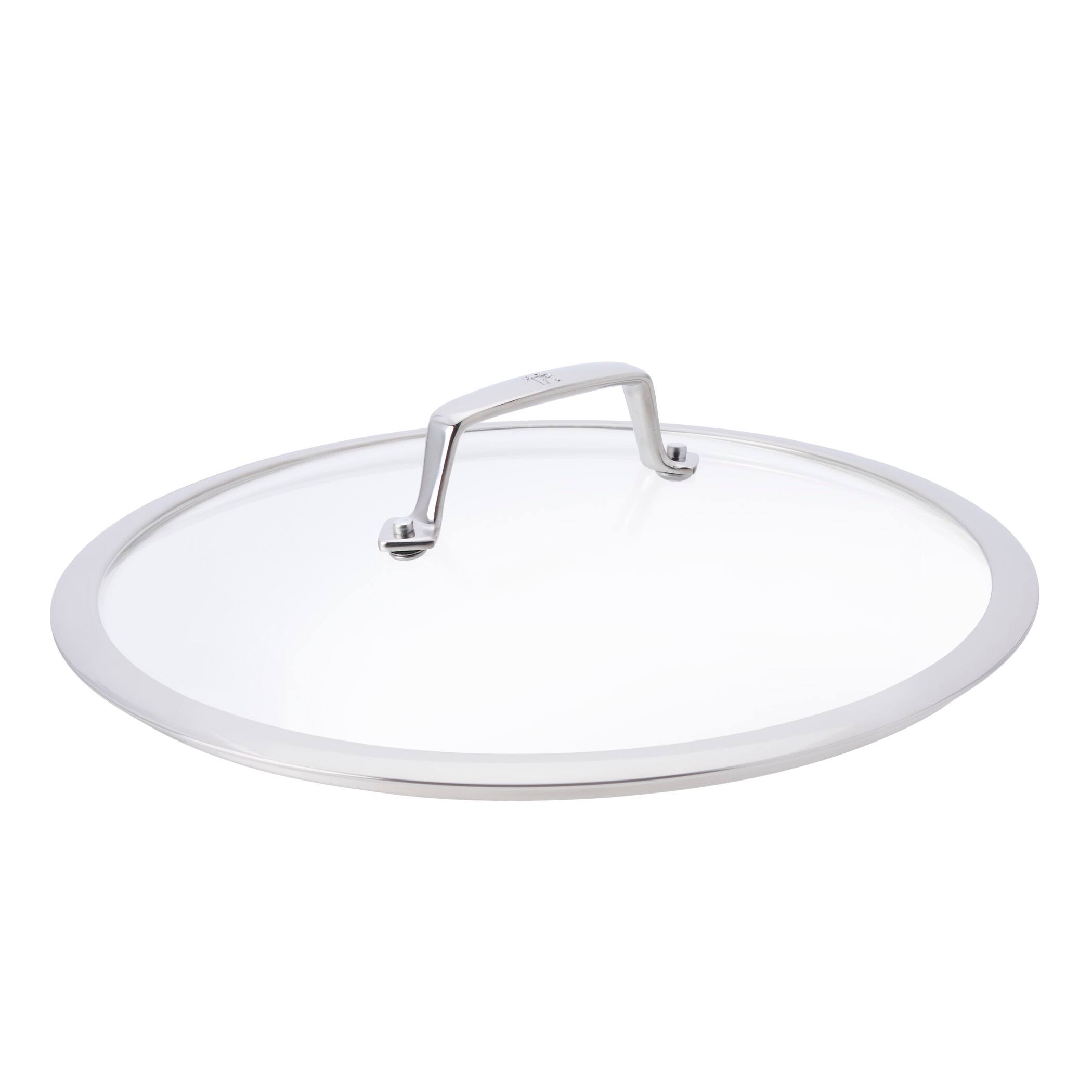 Alt View 8. Henckels - Henckels Paradigm Ceramic 12-inch Stainless Steel Dual Performance Fry Pan with Lid - Stainless Steel.