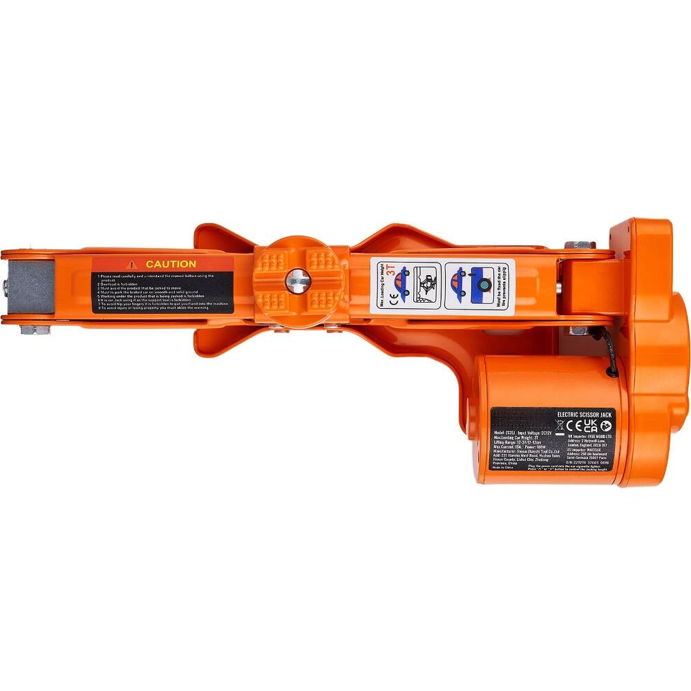 CAUTION

ELECTRIC SCISSOR JACK

CE