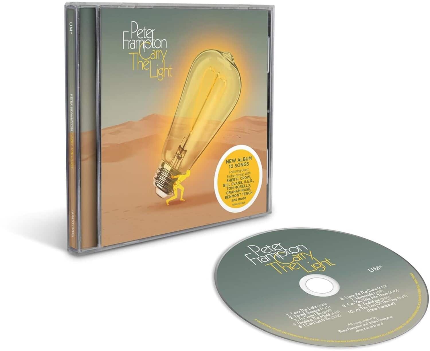 Peter Frampton - Carry The Light   - COMPACT DISCS [CD] price history on PriceWatchPro