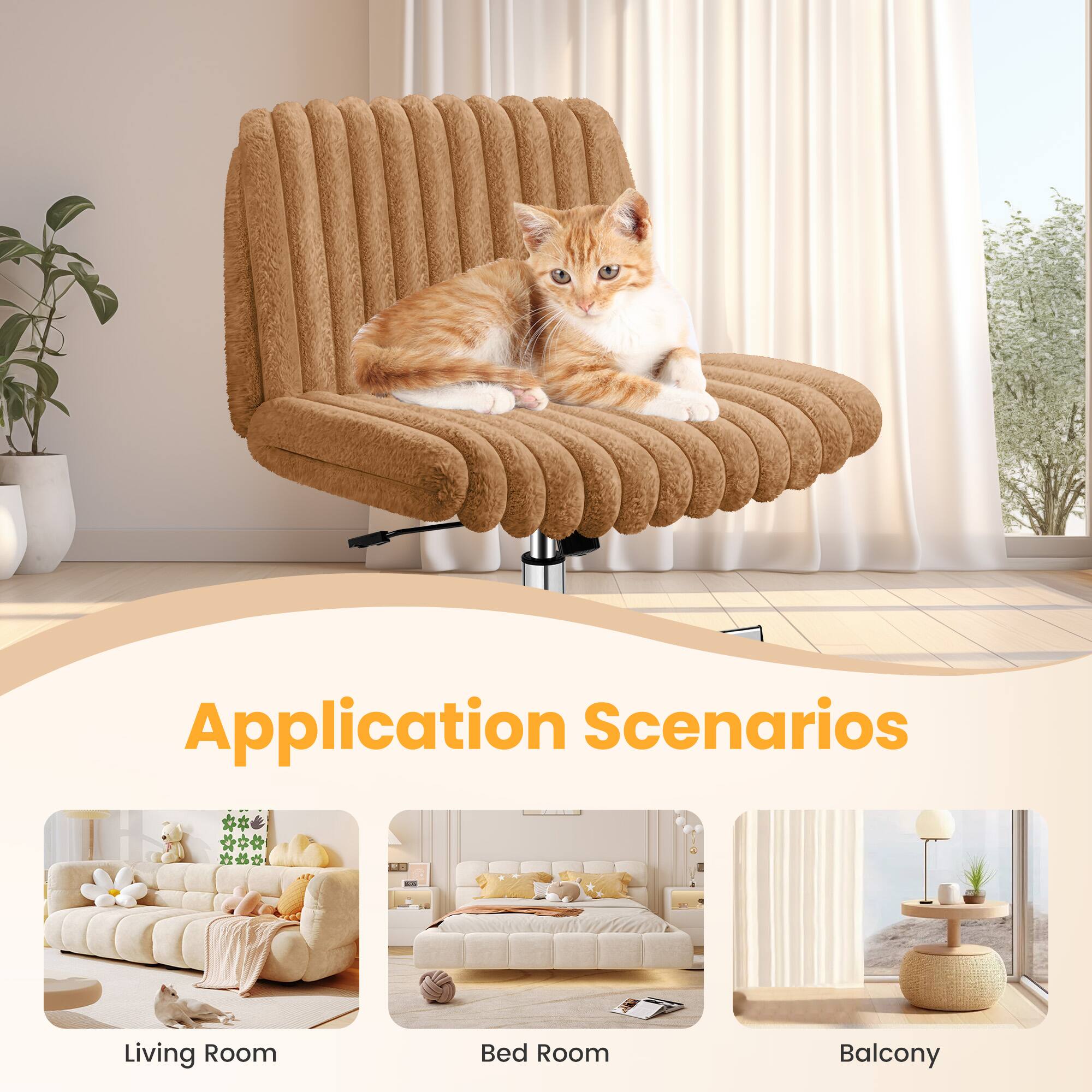 Application Scenarios

Living Room  
Bed Room  
Balcony