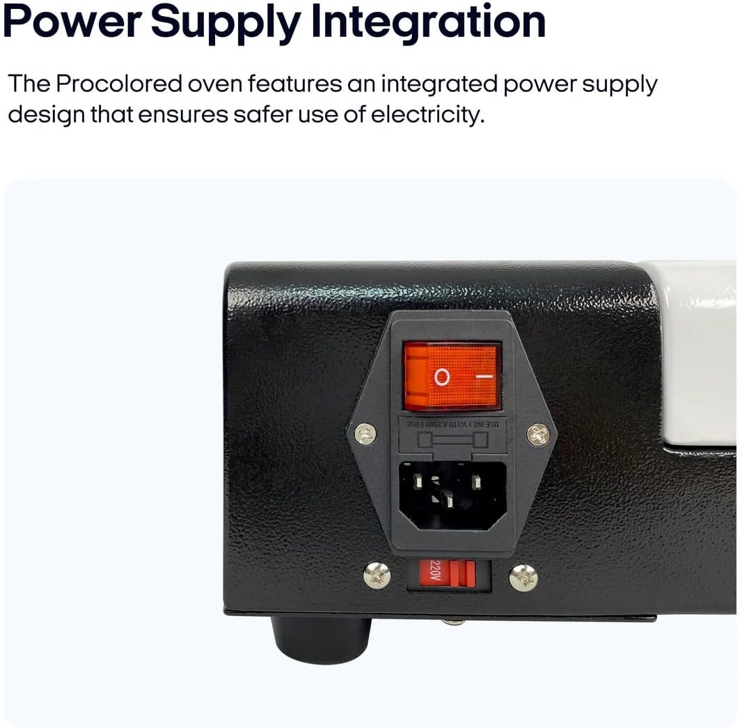 Power Supply Integration

The Procolored oven features an integrated power supply design that ensures safer use of electricity.

FI 250 - HIIM 210 USE 220V
