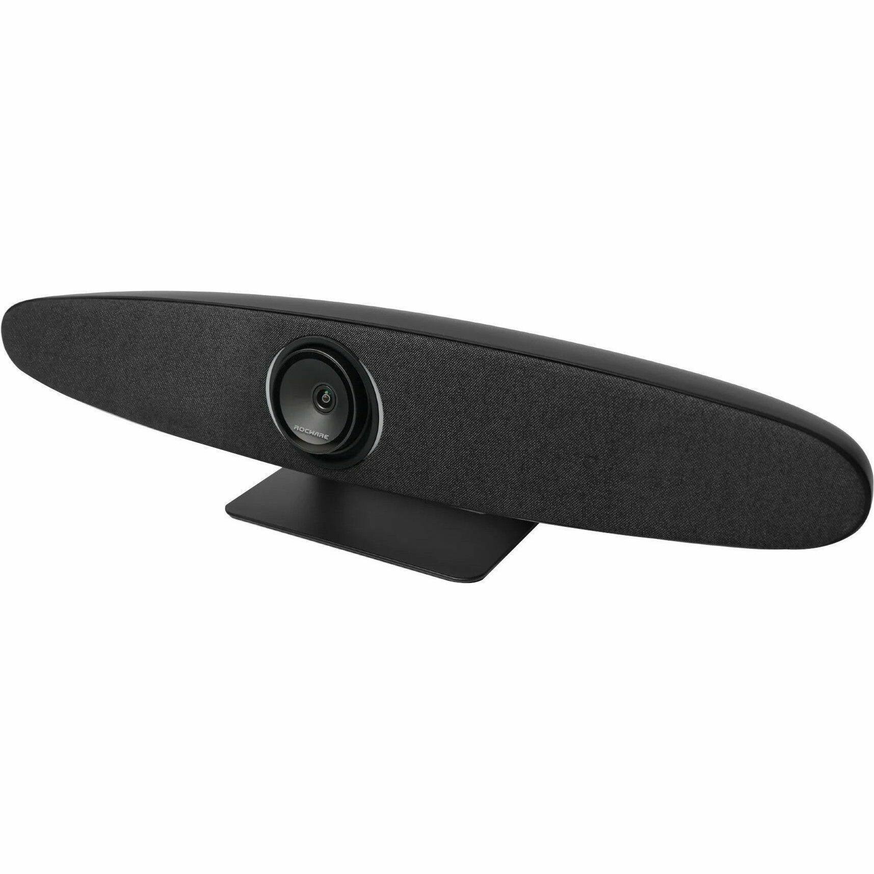 Alt View 3. Rocware - ROCWARE RC10 Video Conferencing Camera - USB 3.0 Type C.