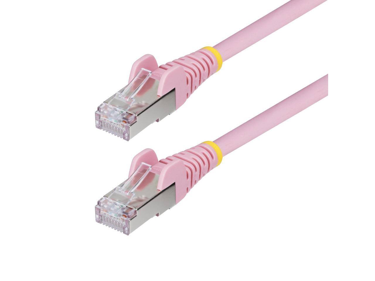 Alt View 2. StarTech.com - StarTech 5ft Pink CAT6a Ethernet Cable Model NLPN-5F-CAT6A-PATCH.