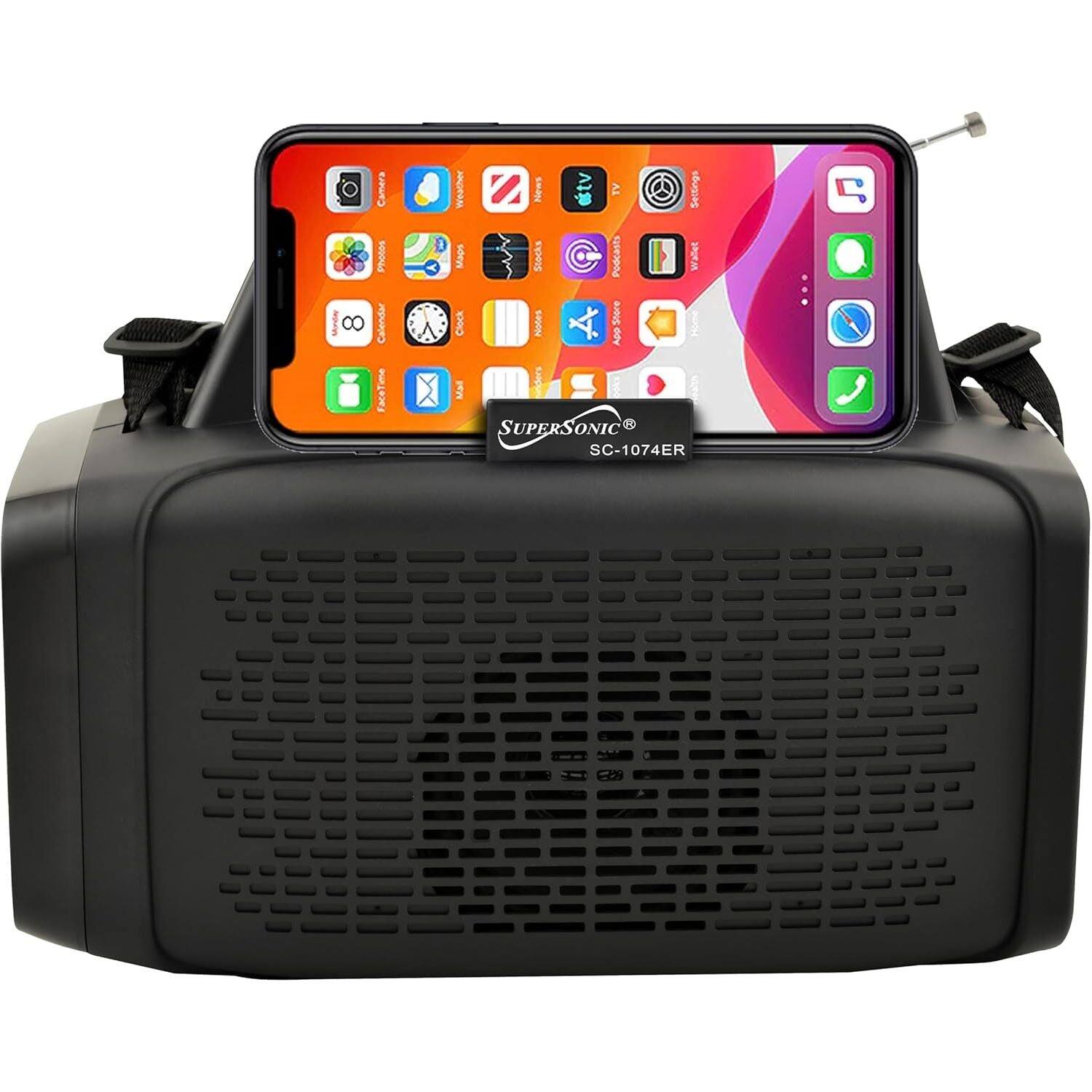 8 Camera Photos Calendar FaceTime 0 Y Weather N News TV Settings Maps Stocks Podcasts Wallet Clock Notes Home Mall 1 i SUPERSONIC 00 SC-1074ER