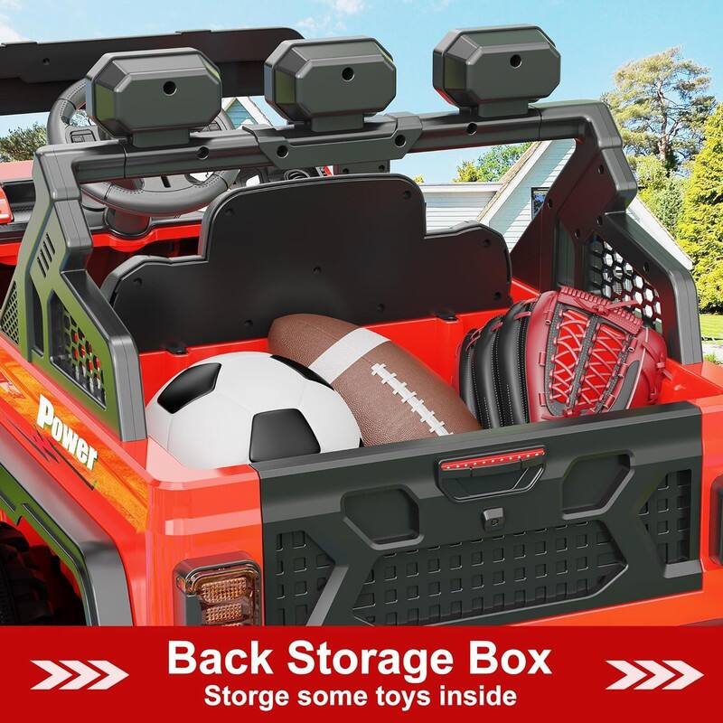 Back Storage Box  
Store some toys inside