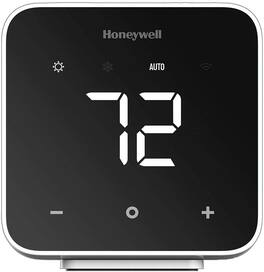 Honeywell - D6 Pro Wi-Fi Ductless Controller - Black