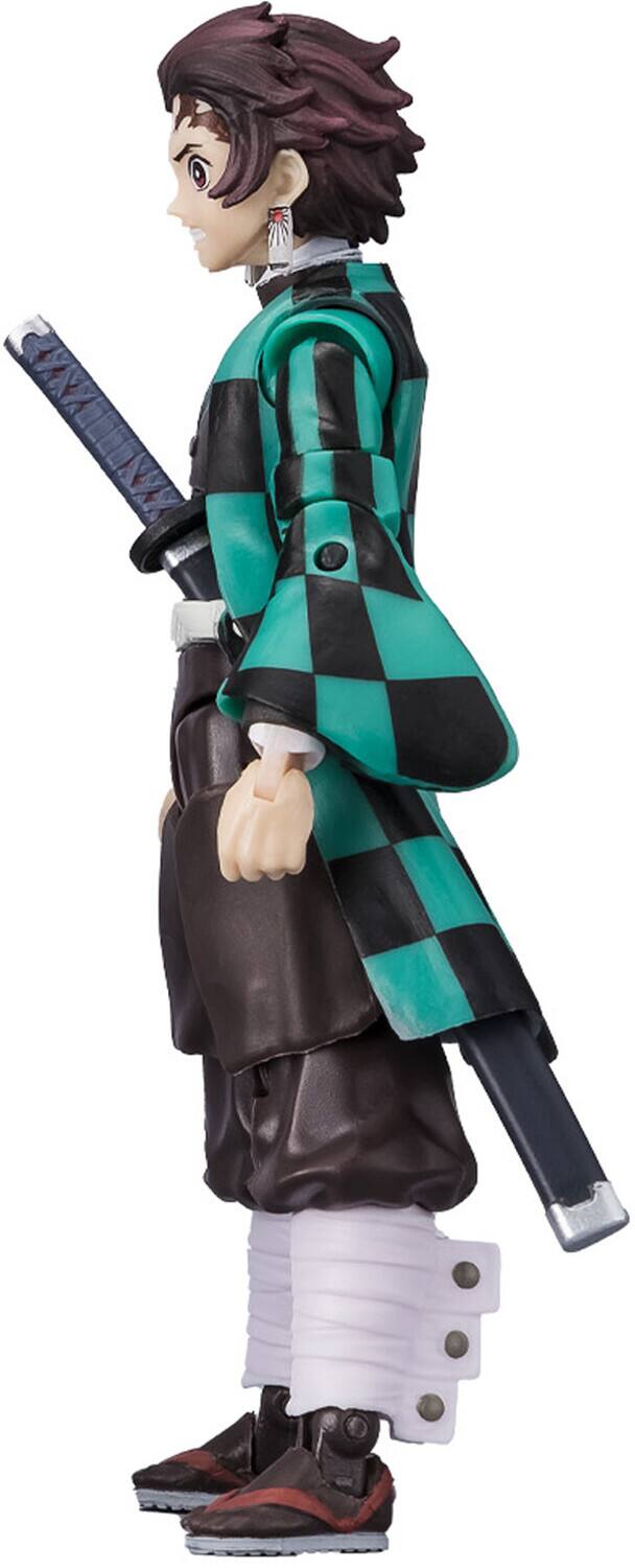 Alt View 4. Bandai - Ultimate Legends HD Demon Slayer Tanjiro Kamado Hinokami Kagura action figure   - Collectibles - Multicolor.