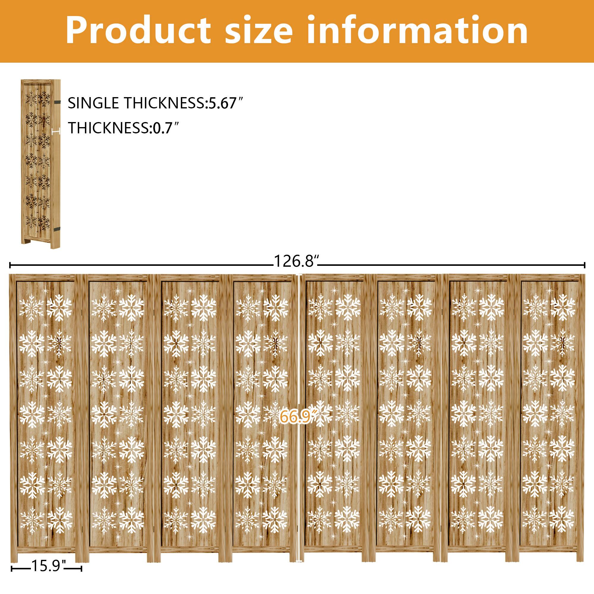 Product size information

- SINGLE THICKNESS: 5.67"
- THICKNESS: 0.7"

126.8" (width)
66.9" (height)
15.9" (depth)