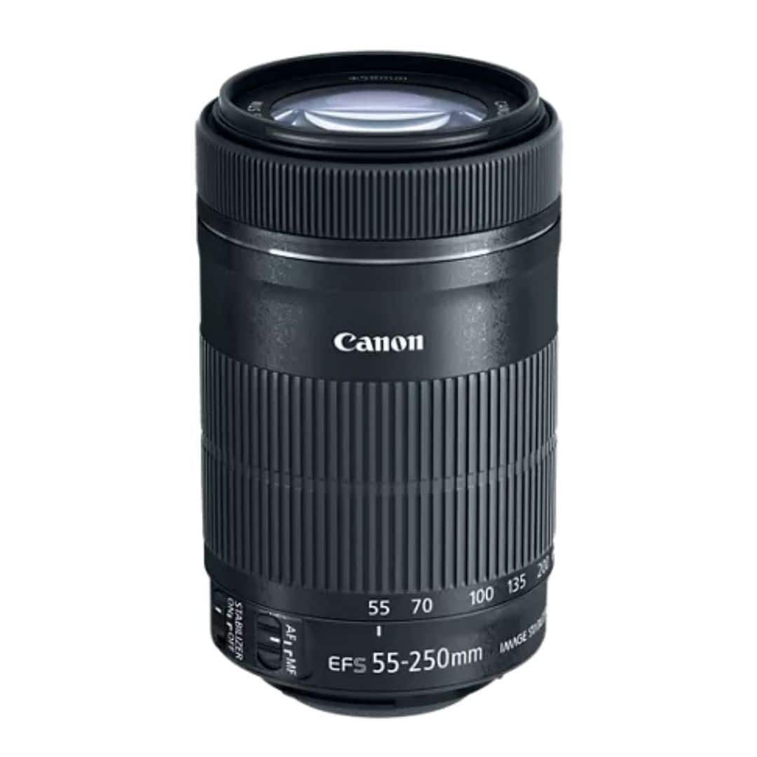 美品❤️旅行・スポーツに❤️Canon EF-S 55-250 IS Canon Refurbished Excellent EF S 55 250 mm f/4 5.6 IS STM Lens