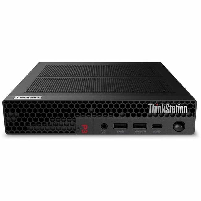 Lenovo - P3 Tiny Gen 2 4.60 GHz W11P64 16.0GB 512GB G4P - ThinkStation P3 Tiny Gen 2, Intel® Core™ Ultra 7 265 - Black