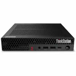 Lenovo - ThinkStation P3 Gen 2 30K5001SUS Workstation - 1 x Intel Core Ultra 7 265 - vPro Technology - 32 GB - 1 TB SSD - Black