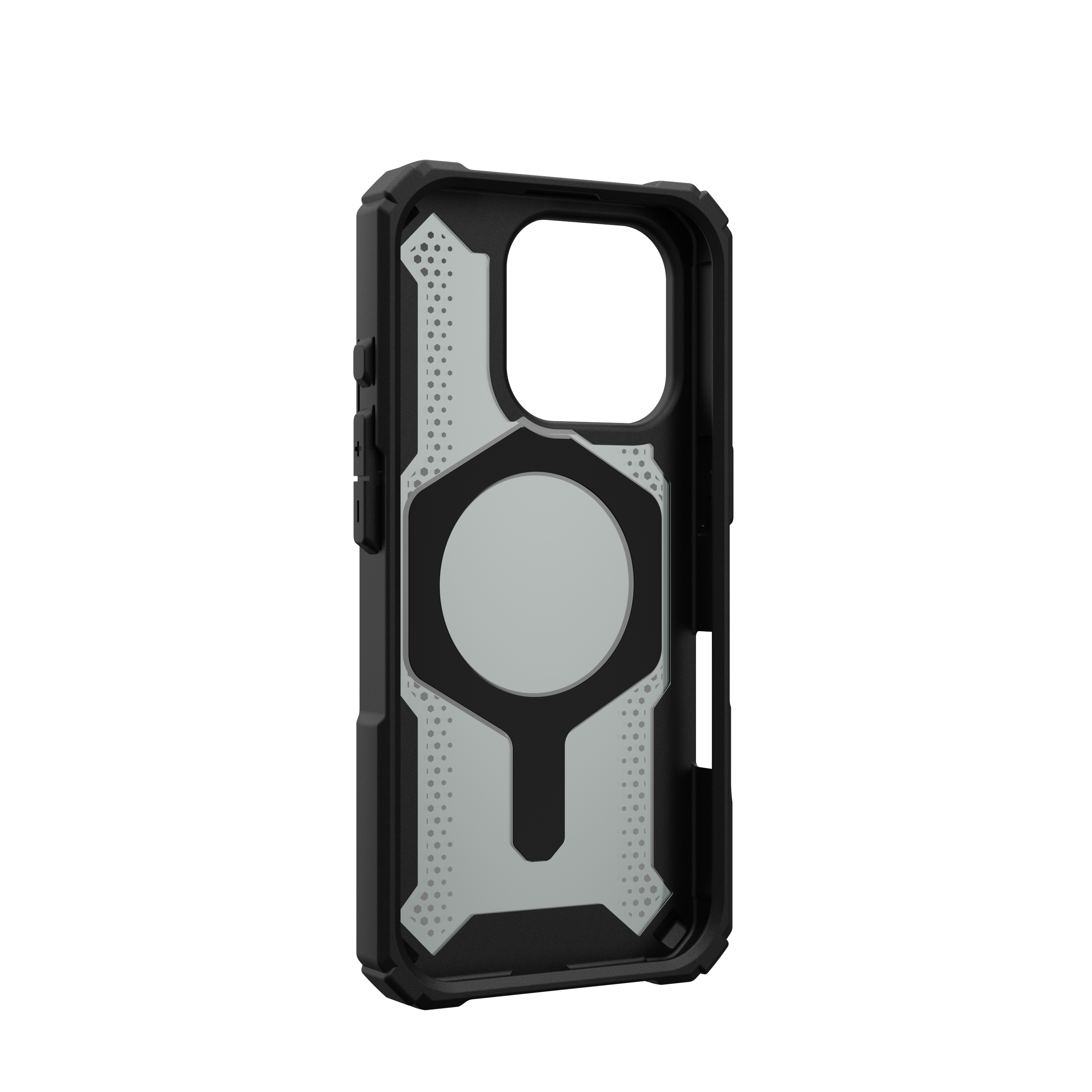 Alt View 13. UAG - Plasma XTE Series Case with Magsafe for Apple iPhone 16 Pro - Black/Orange.