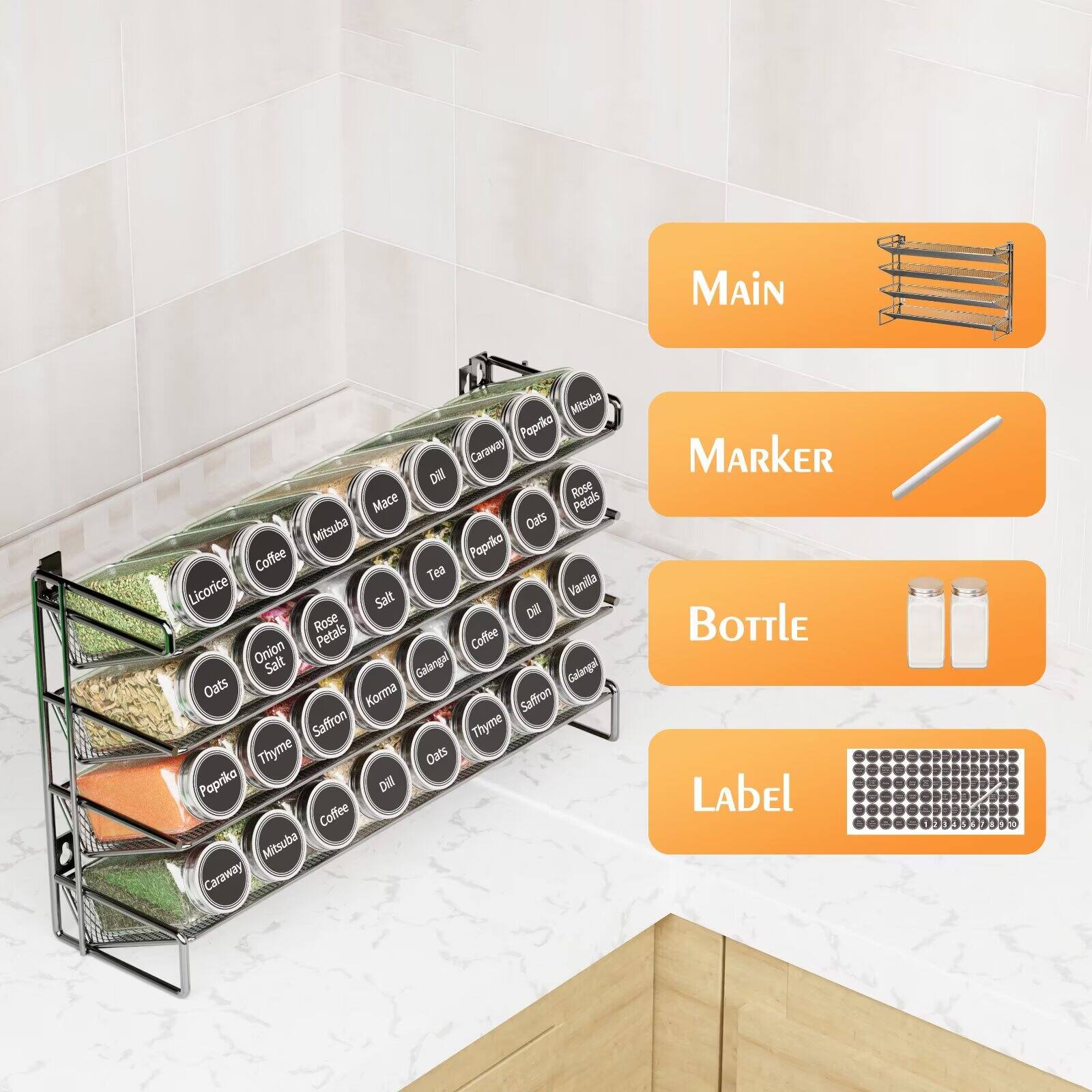 MAIN  
Mitsuba  
Paprika  
Caraway  
Dal  
Rose  
Mace  
Petais  
Mitsuba  
Dats  
Coffee  
Popriko  
Tea  
Licorice  
Vanilla  
Salt  
Di Rose Petals  
Coffee  
Onion Salt  
Galangal  
Galangal  
Oats  
Korma  
Saffron  
Saffron  
Thyme  
Thyme  
Oats  
Paprika  
Dil  
Coffee  
Mitsuba  
Caraway  

MARKER  
BOTTLE  
LABEL