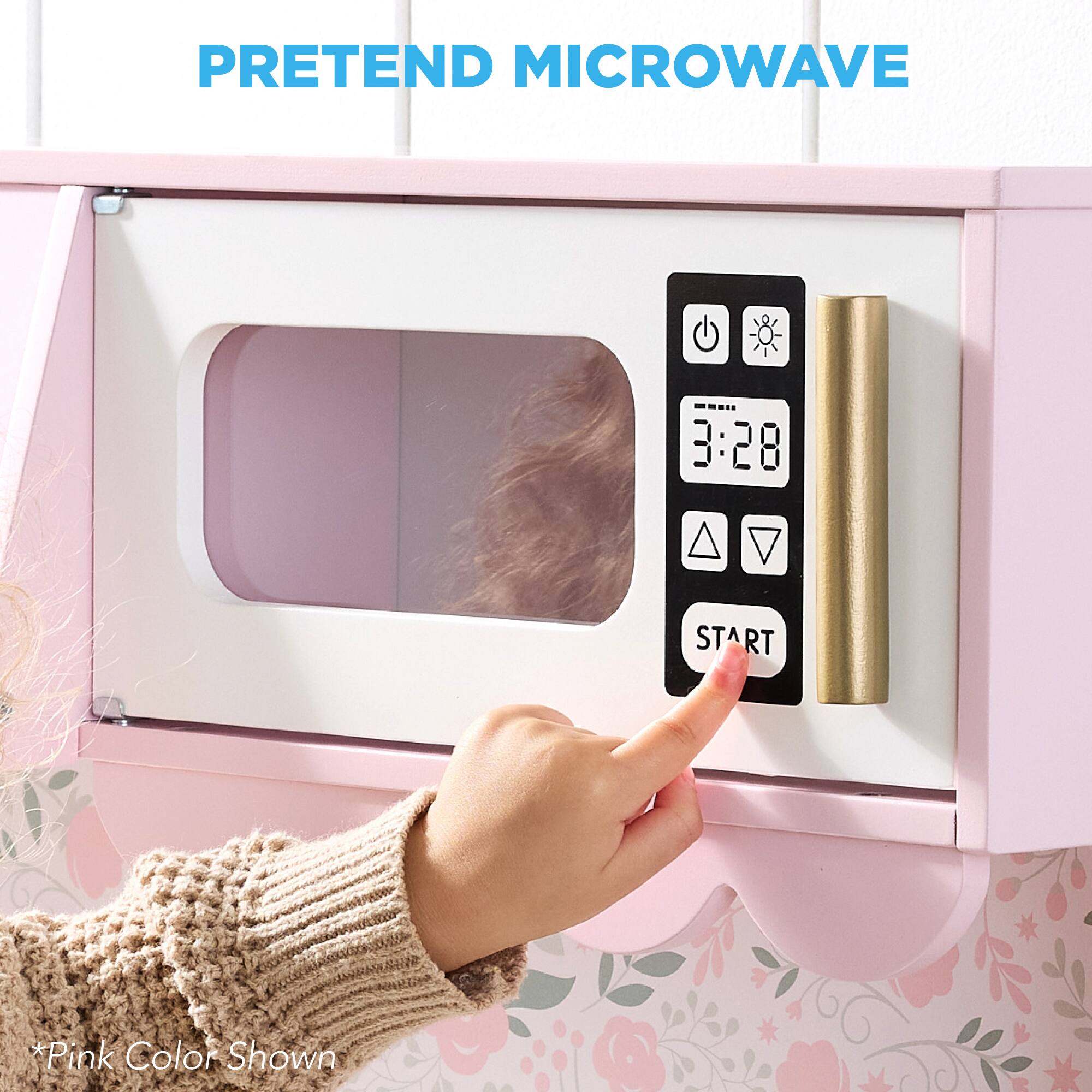 PRETEND MICROWAVE

3:28

START

*Pink Color Shown