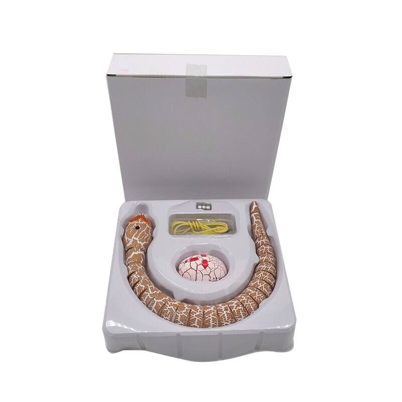 Alt View 8. Topteng - USB Rechargeable Remote Control Rattlesnake Toy - Real Slithering Motion,Retractable Tongue&Tail,for Pranks & Halloween​.