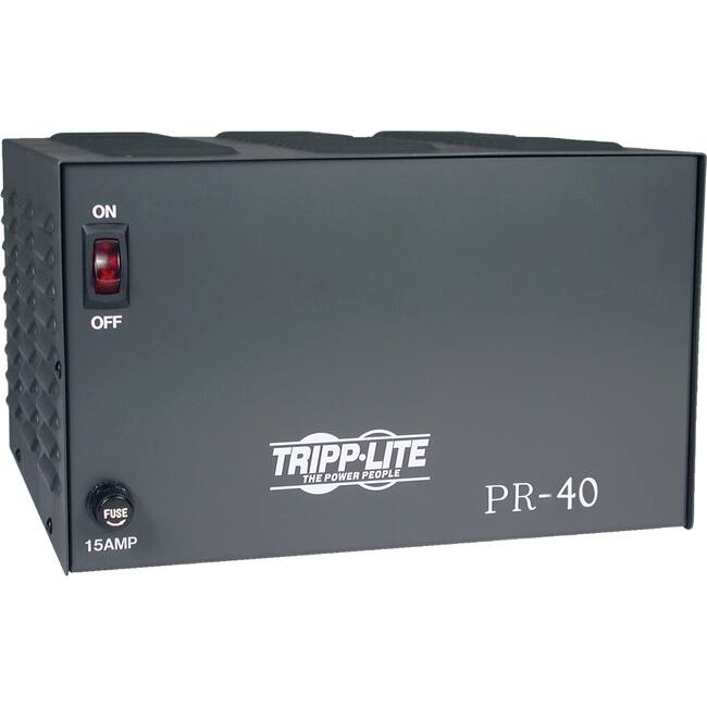 TRIPP-LITE  
THE POWER PEOPLE  

PR-40  

ON  
OFF  

FUSE  
15AMP