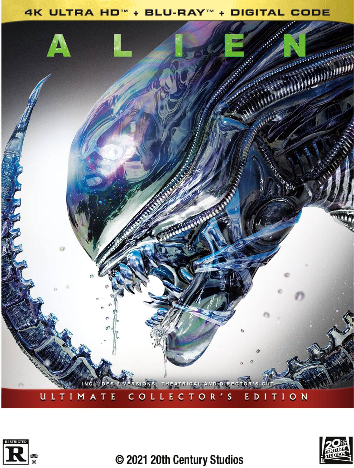 Alt View 1. Alien   - 4K Blu-Ray.