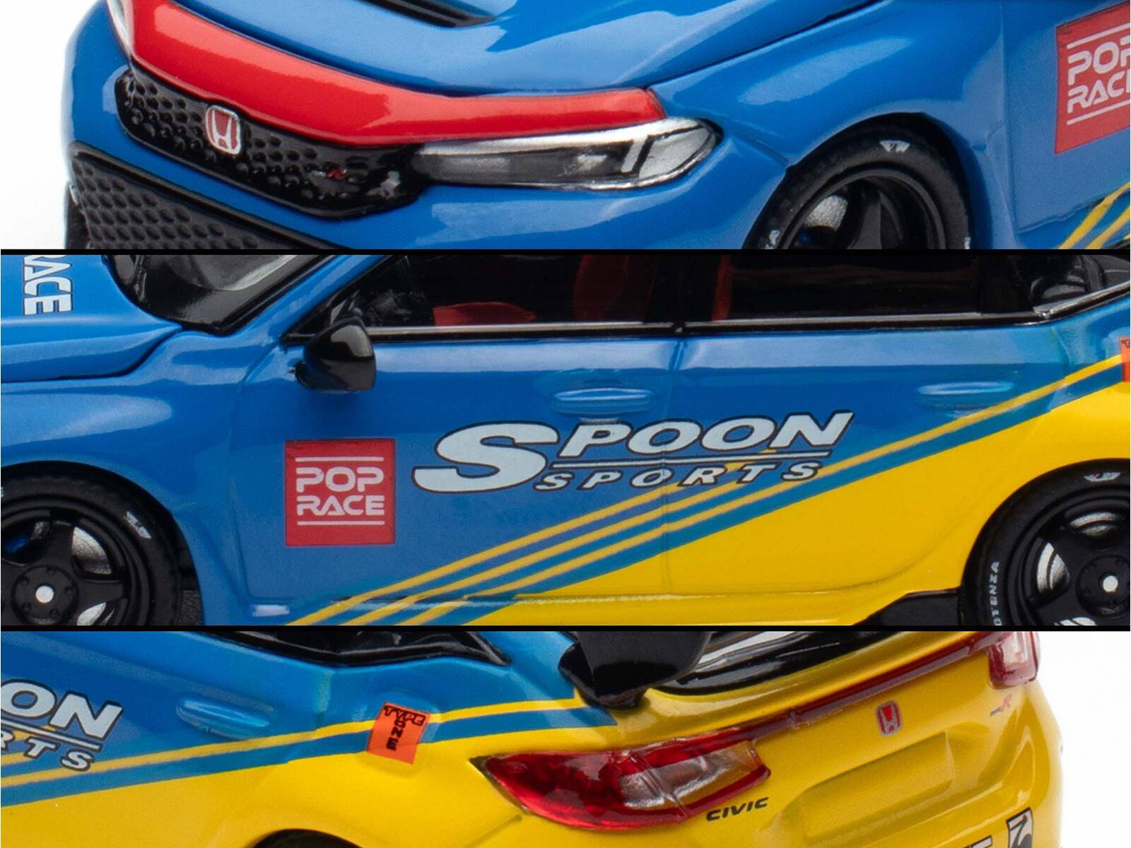 H PO RAC ACE ON RTS POP SPooN SPORTS RACE OTENZA VYRB H BNE N E CIVIC - 7