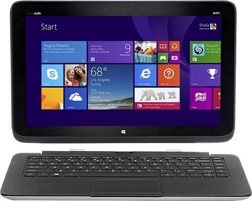 HP Split 2-in-1 13.3" Touch-Screen Laptop - Intel Core i3 - 4GB Memory - 128GB Solid State Drive ...