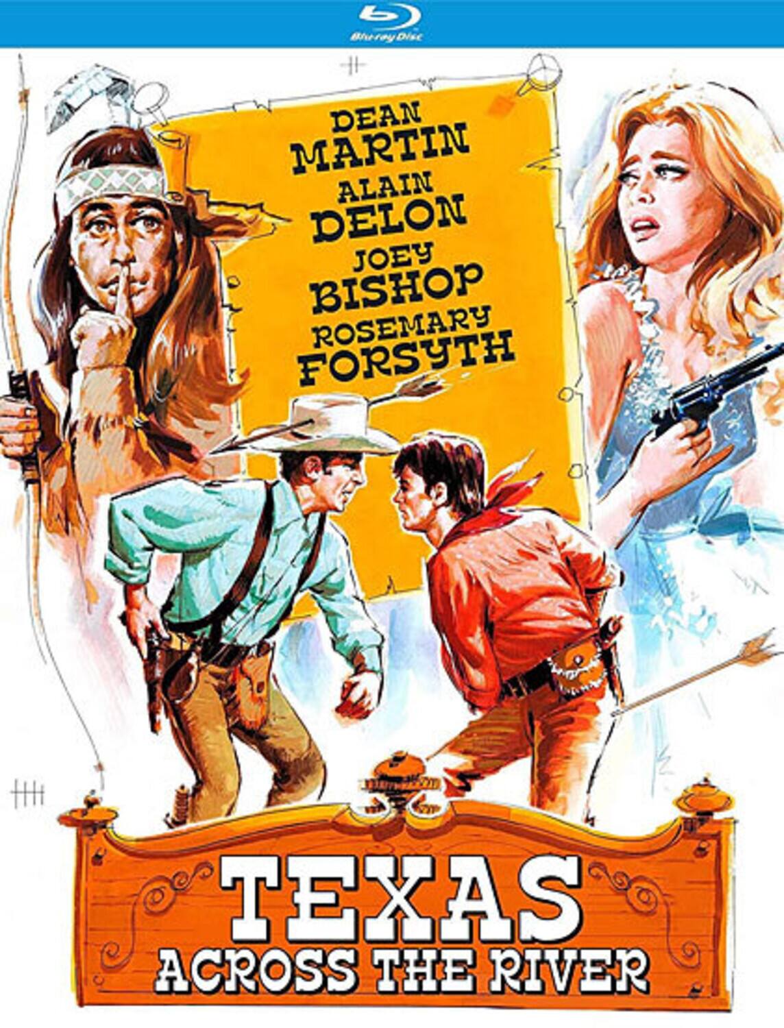 Front. Texas Across the River   - BLU-RAY.