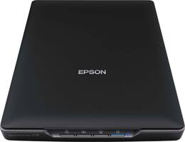 Epson - Perfection V19 Flatbed Color Image Scanner - Black - Front_Zoom