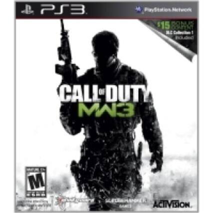 PS3
Call of Duty MW3
$15
PlayStation Network
M (Mature)
Activision - M (Mature 17+)