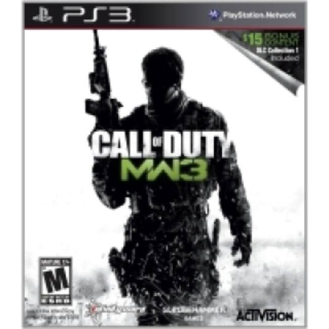 PS3  
Call of Duty MW3  
$15  
PlayStation Network  
M (Mature)  
Activision - M (Mature 17+)