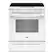 Front. Whirlpool - 5.0 Slide-In Gas Range with Air Cooking Technology - White.