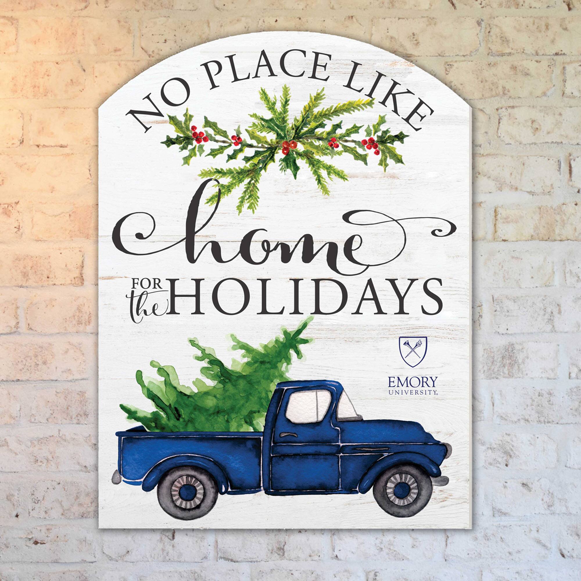 NO PLACE LIKE  
home  
FOR THE HOLIDAYS  

EMORY UNIVERSITY