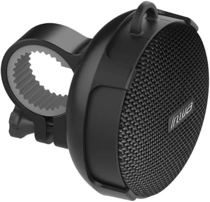Back. Stamp n Camp - Inwa Bluetooth Bicycle Speakers with TF Card Mode, Waterproof Wireless Portable Traveling Bike Speaker, Built in Mic - 8W Shower Speaker(no bike bracket).