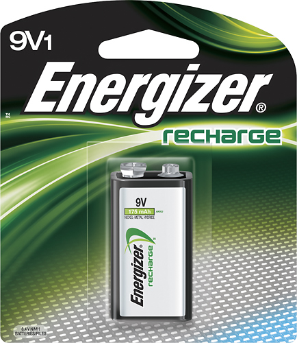 Energizer - Recharge Universal Rechargeable 9V Battery was $12.49 now $9.99 (20.0% off)
