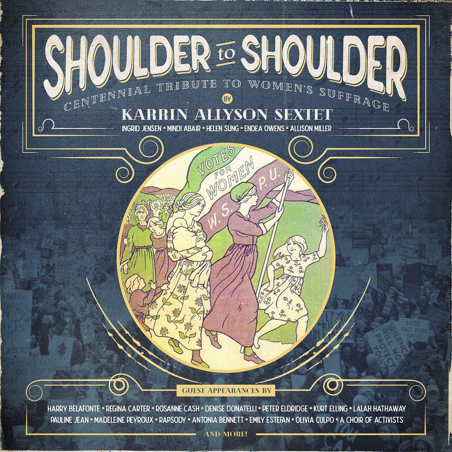 Karrin Allyson - Shoulder To Shoulder: Centennial Tribute To Women's Suffrage   - COMPACT DISCS [CD] price history on PriceWatchPro
