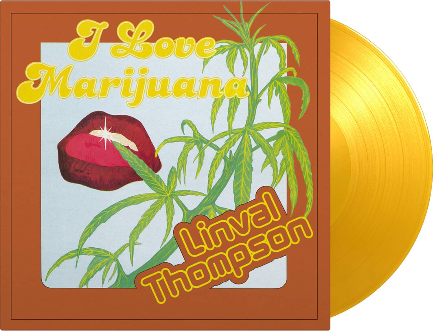 Linval Thompson - I Love Marijuana - Limited 180-Gram Translucent Yellow Colored Vinyl  - VINYL LP