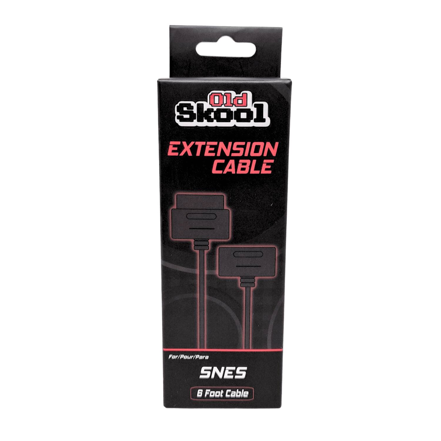 Old Skool  
EXTENSION CABLE  
For/Pour/Para SNES 6 Foot Cable