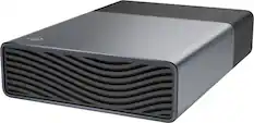 Front. Seagate - Seagate One Touch Desktop HDD 8 TB - Space Gray.
