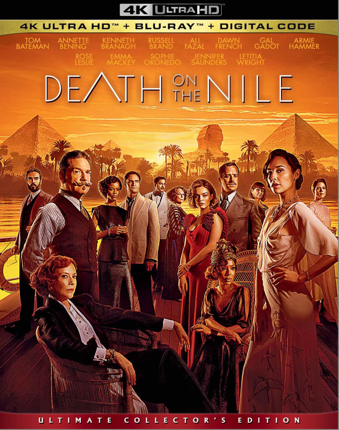 Death on the Nile  - 4K Blu-Ray
