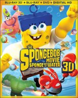 The SpongeBob Movie: Sponge out of Water [3 Discs] [Includes Digital Copy] [3D] [Blu-ray/DVD] [Blu-ray/Blu-ray 3D/DVD] [2015] - Front_Original