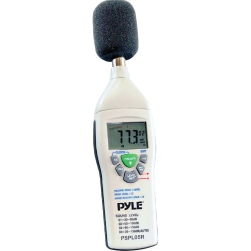 Front Standard. Pyle - Sound Level Meter.