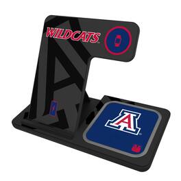 Keyscaper - Arizona Wildcats 3-In-1 Wireless Charger - Multicolor