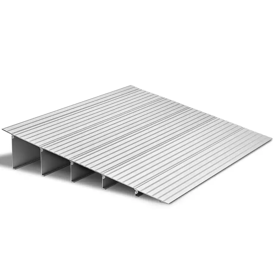 Helicopter Loading Ramp VEVOR Door Threshold Ramp,5 inch Rise,Aluminum Alloy Threshold Ramp ...