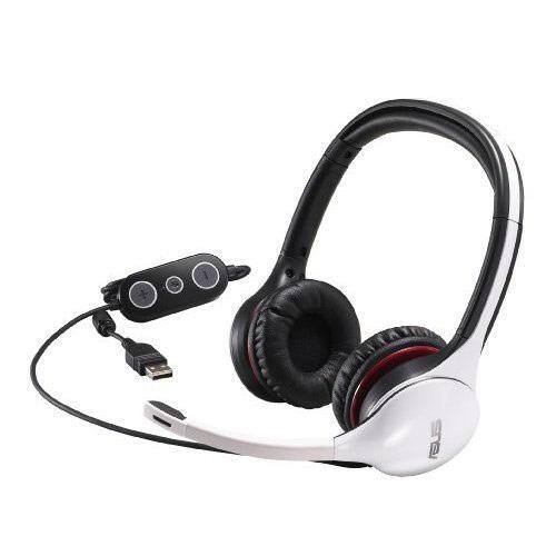 Front Standard. Asus - CineVibe Headset, Headset & Mic Combos - White.