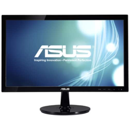 Asus - 20" LCD Monitor - Black - Larger Front