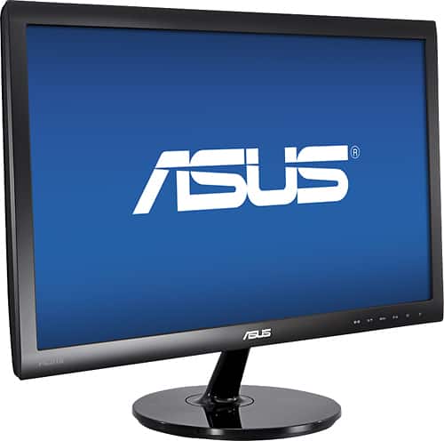 Angle. ASUS - 21.5" Widescreen LED Monitor - Black.