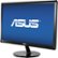 Left. ASUS - 21.5" Widescreen LED Monitor - Black.