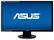 Front. ASUS - 24" LED FULL HD Monitor - Black.