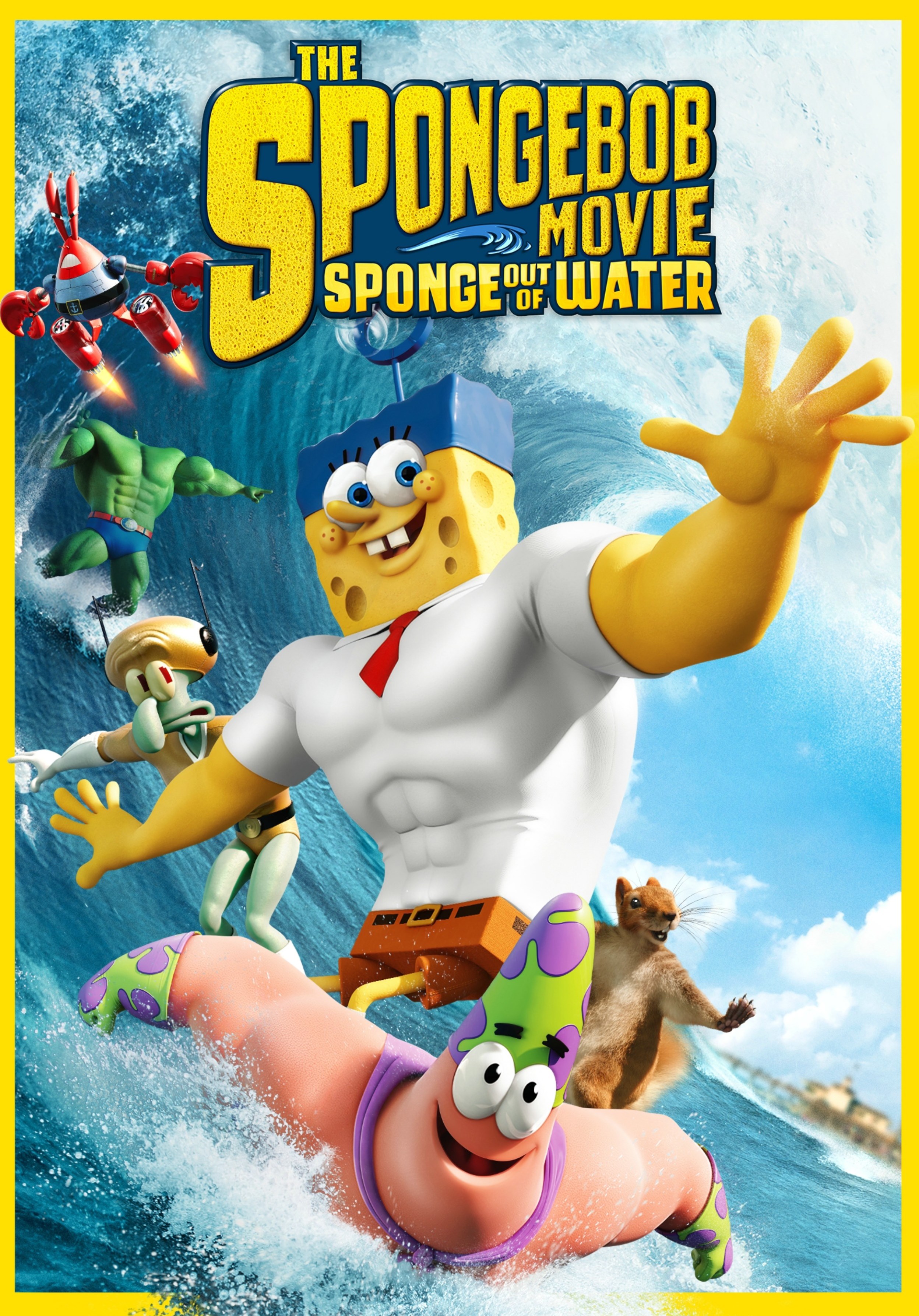 The Spongebob Movie Sponge Out Of Water Dvd 2015 Best Buy