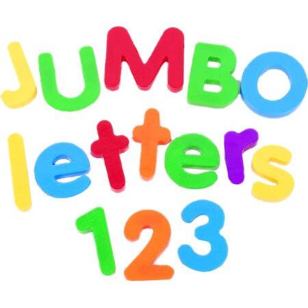 Best Buy: Learning Resources Jumbo Magnetic Letters & Numbers