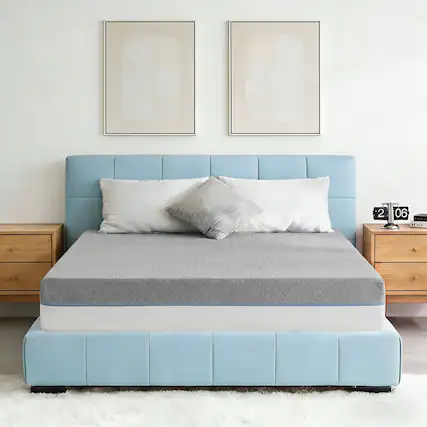 Front. Dyonery - Gel Mattress Medium Firm for Pressure Relief and Back Pain,Breathable Fiberglass Free Cover,CertiPUR-US Certified - White.